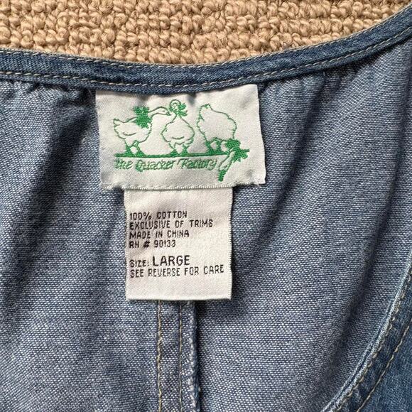 Denim cat apron dress - Picture 7 of 8